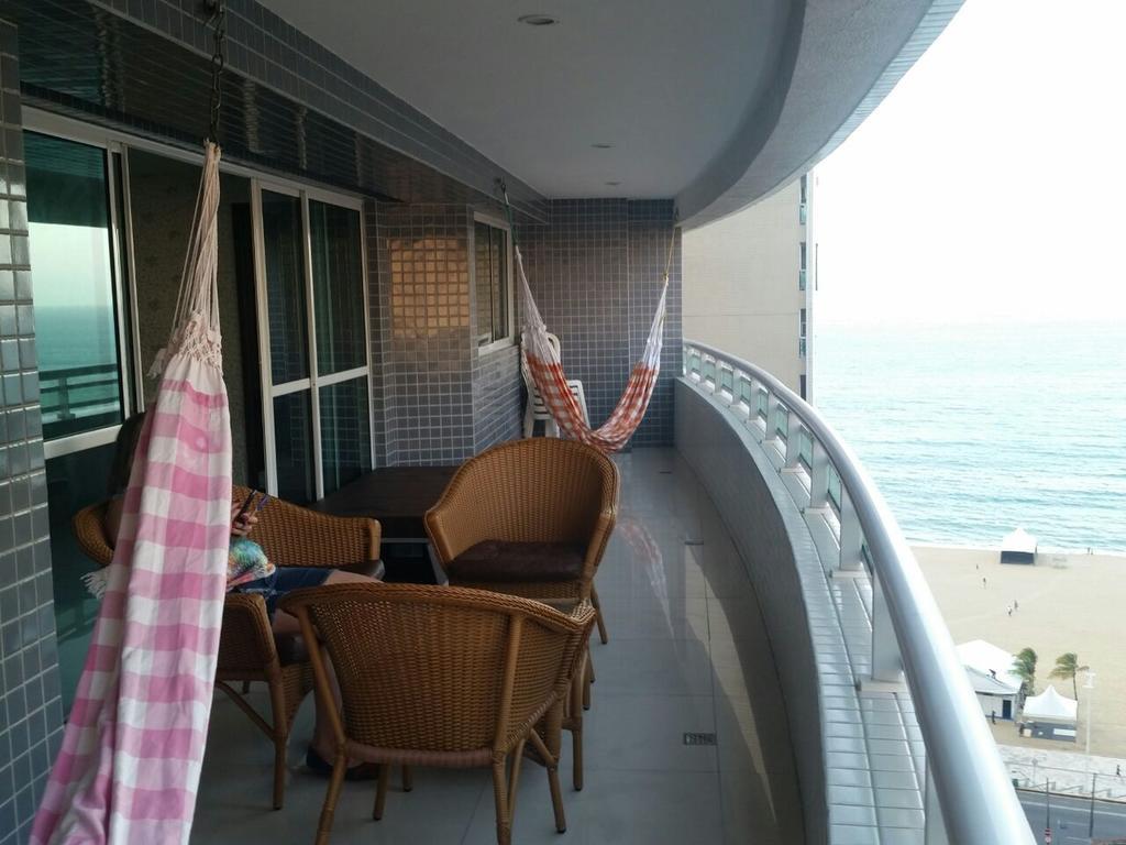 Apartamento Vista Mar 4 Suítes Fortaleza  Exterior foto